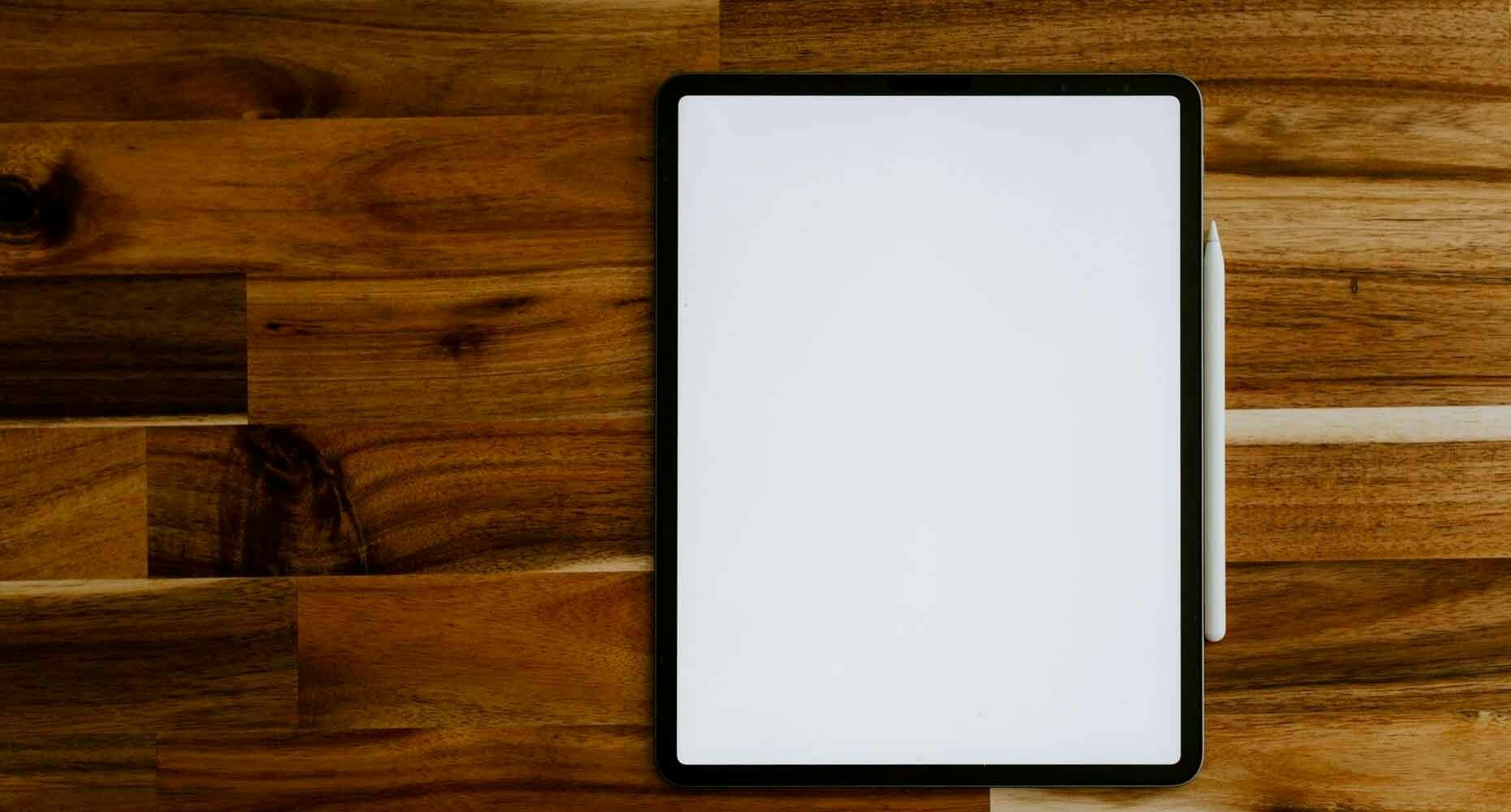 blank tablet