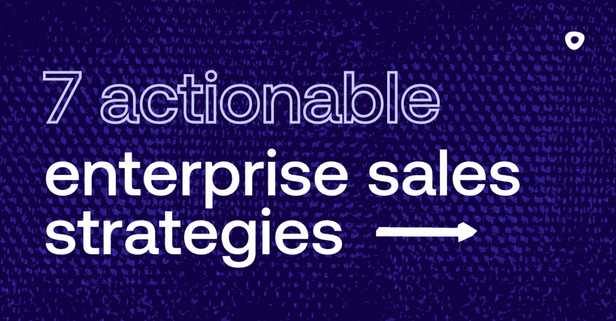 Enterprise sales strategies with arrow