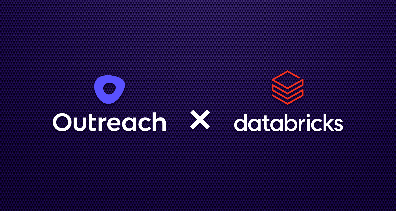 The Outreach logo and the Databricks logo
